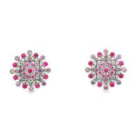 GocciAzzurra - flake morganite&ametista&fucsia