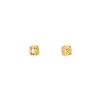 GocciAzzurra - lights gold 5mm champagne earrings