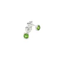 GocciAzzurra - lights peridot 5mm earrings