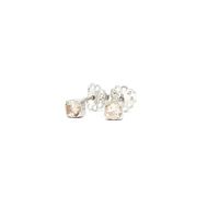 GocciAzzurra - lights champagne 4mm earrings