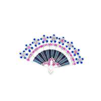 GocciAzzurra - DIVA AMETISTA&FUCSIA STONES BLUE GLAZED RING