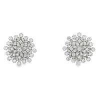 GocciAzzurra - flake crystal earrings