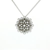 GocciAzzurra - FLAKE CRYSTAL NECKLACE