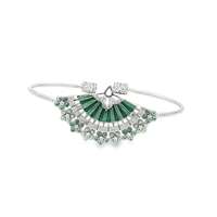 GocciAzzurra - DIVA CRYSTAL STONES GREEN GLAZED BRACELET