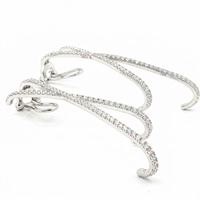 GocciAzzurra - CROSS CRYSTAL EARRINGS