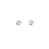 GocciAzzurra - PLUMERIA CRYSTAL EARRINGS