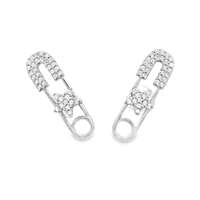 GocciAzzurra - STARLIKE PIN CRYSTAL EARRINGS