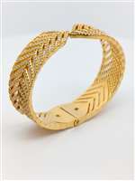 GocciAzzurra - GRACE GOLD CRYSTAL STONES BRACELET