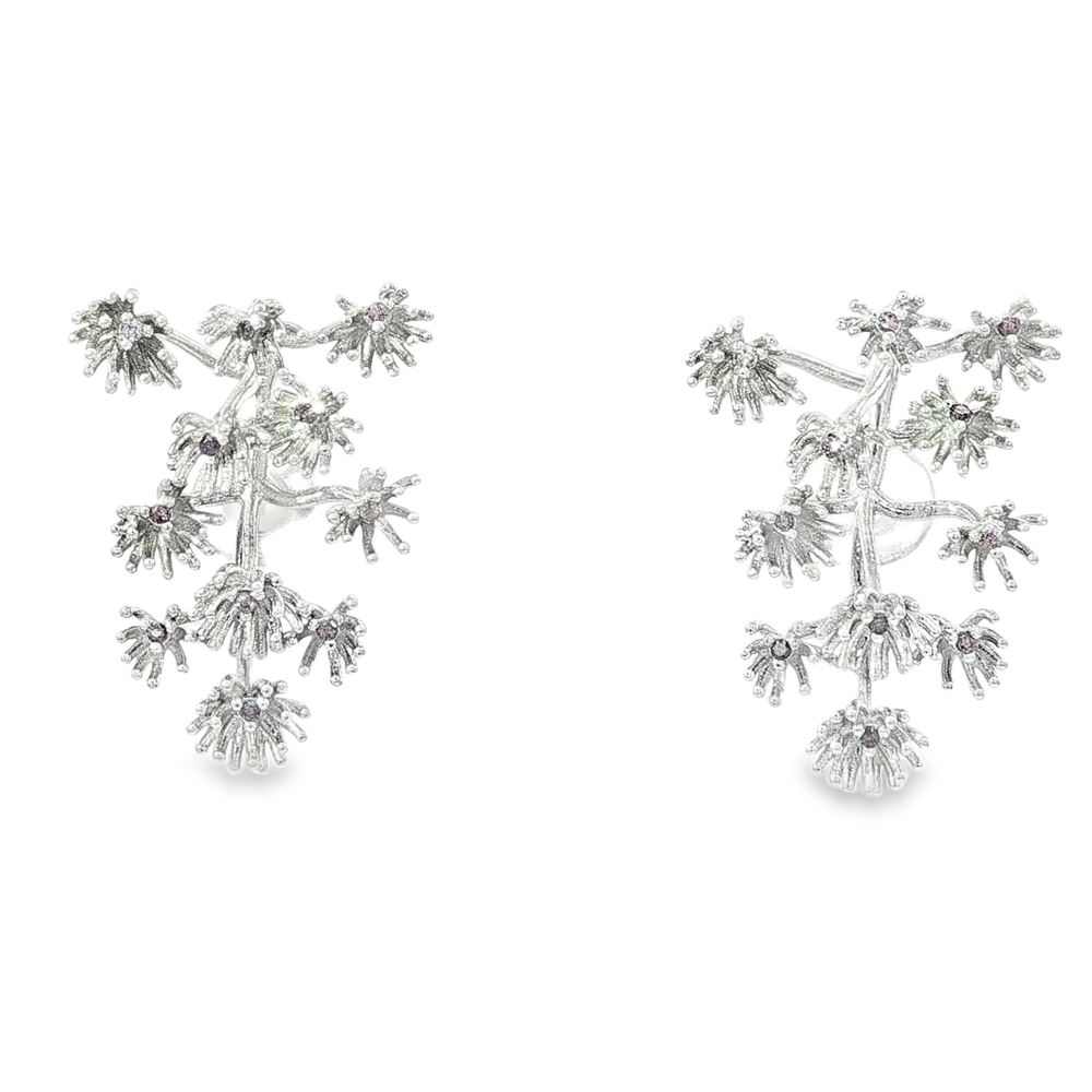 agave ametista earrings