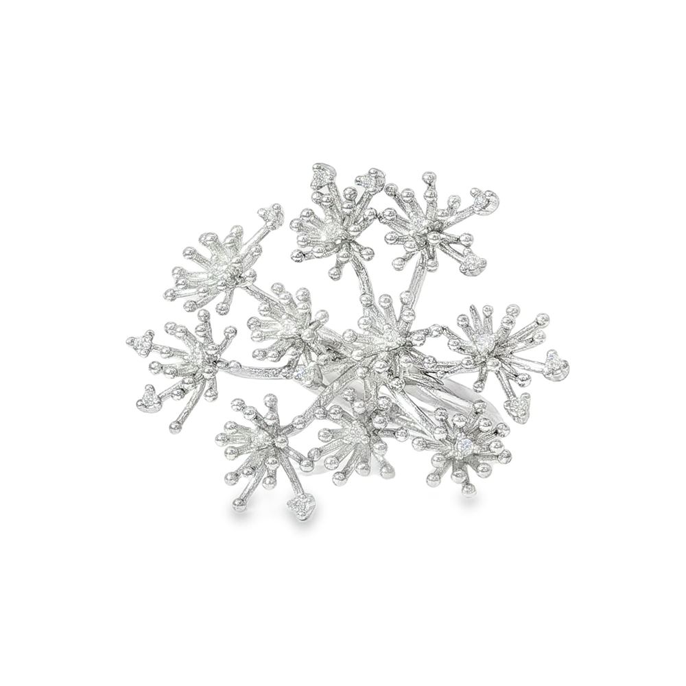 DANDELION CRYSTAL RING