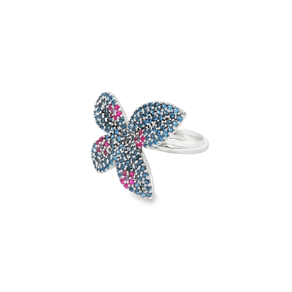 dea celeste&fucsia ring