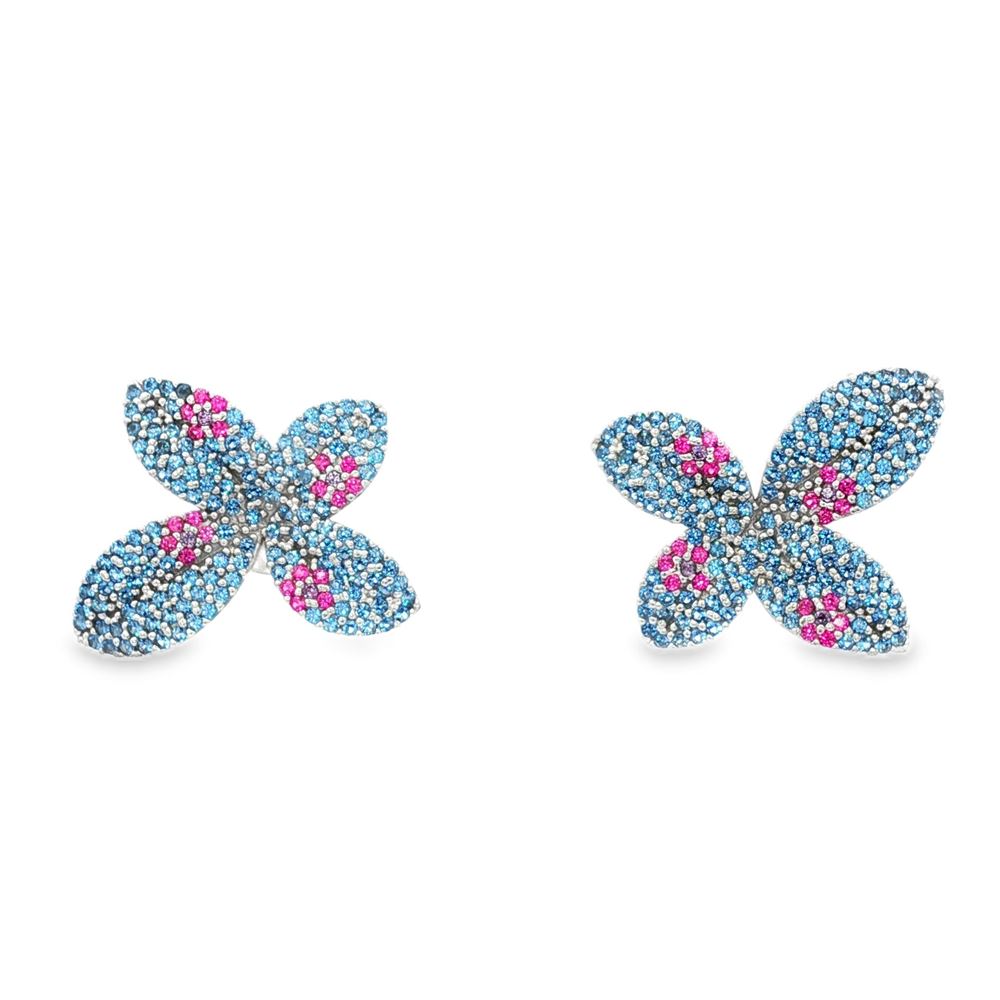 dea celeste&fucsia earrings