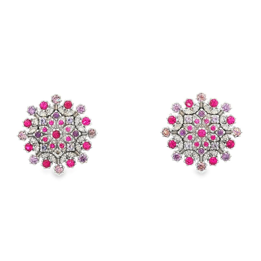 flake morganite&ametista&fucsia