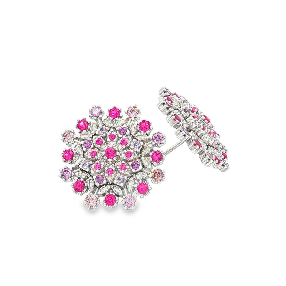 flake morganite&ametista&fucsia