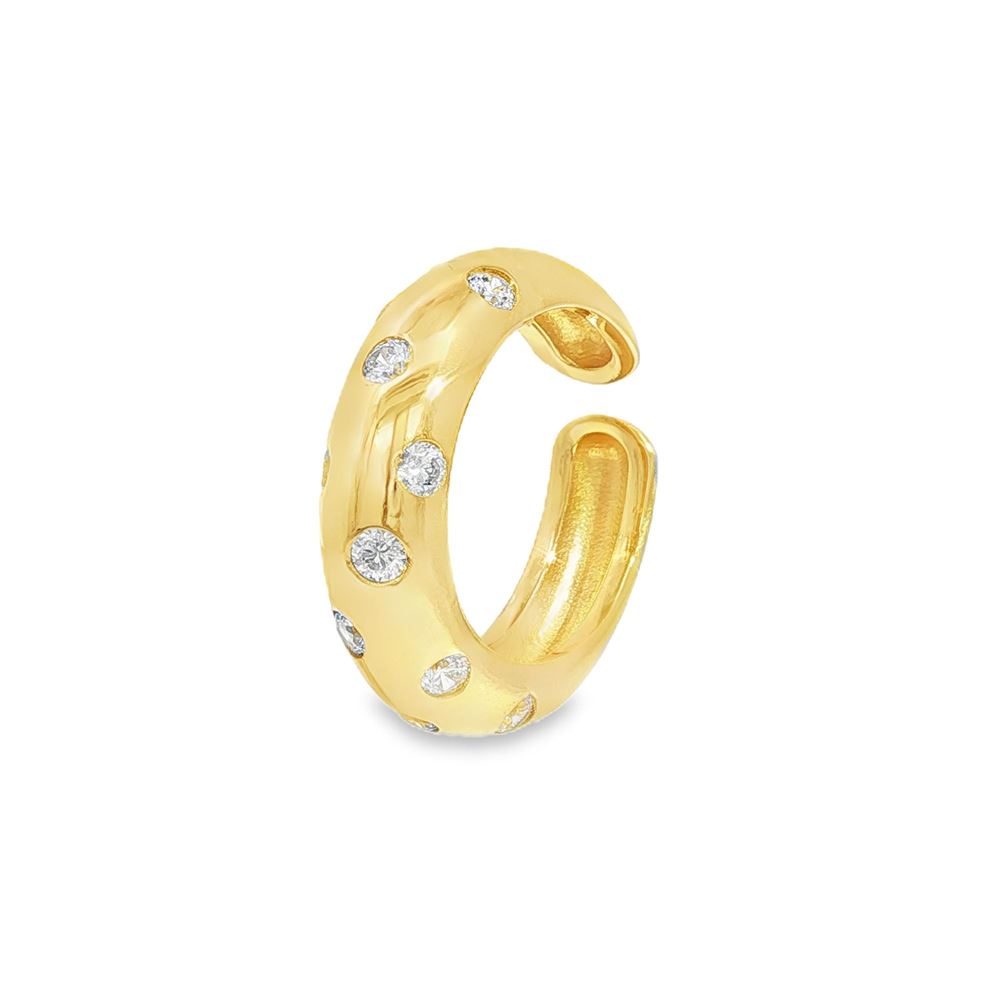 GLAMOUR GOLD CRYSTAL RING