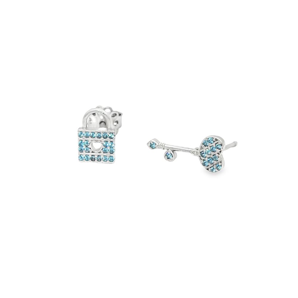 unlock your heart celeste earrings