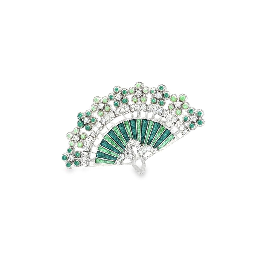 DIVA CRYSTAL GREEN GLAZED
