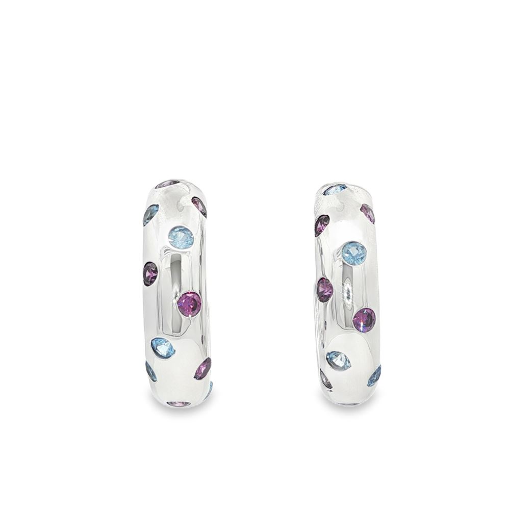 GLAMOUR CELESTE&AMETISTA RING