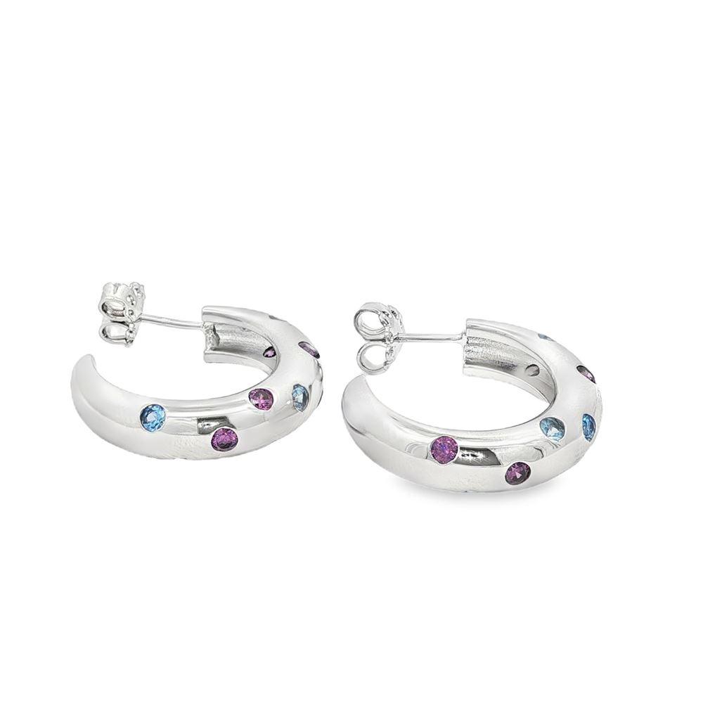 GLAMOUR CELESTE&AMETISTA RING