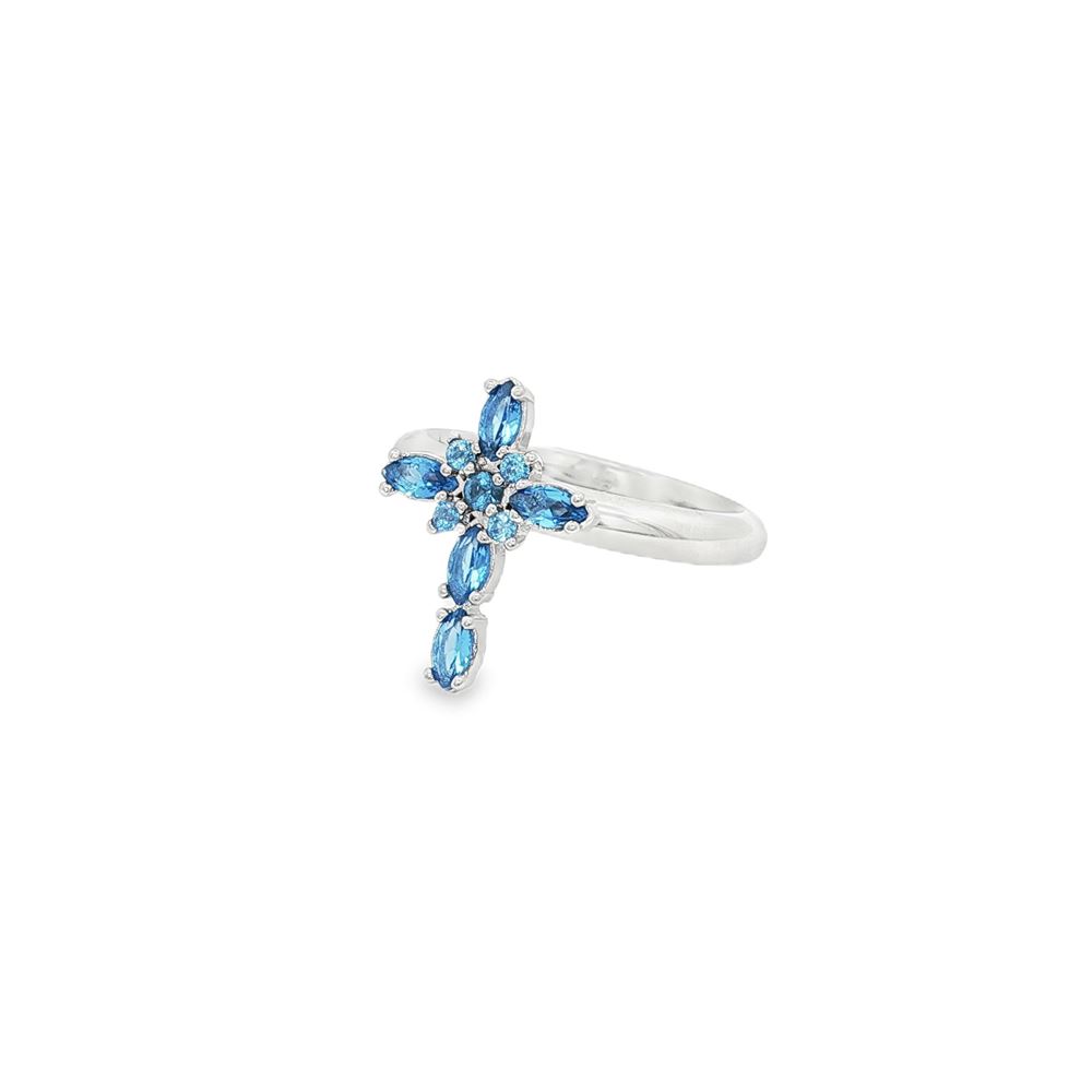 CRUX CELASTE&ACQUAMARINA RING