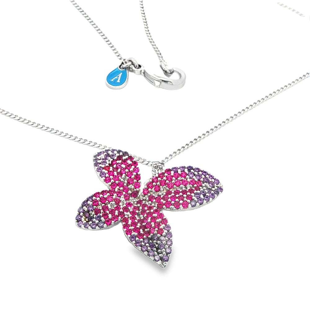 DEA FUCSIA&AMETISTA NECKLACE