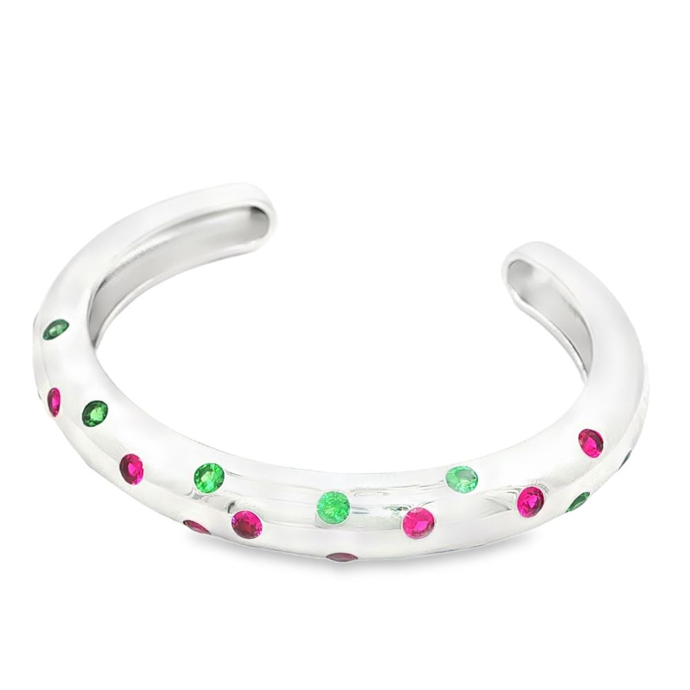 GLAMOUR VERDE&FUCSIA BRACELET