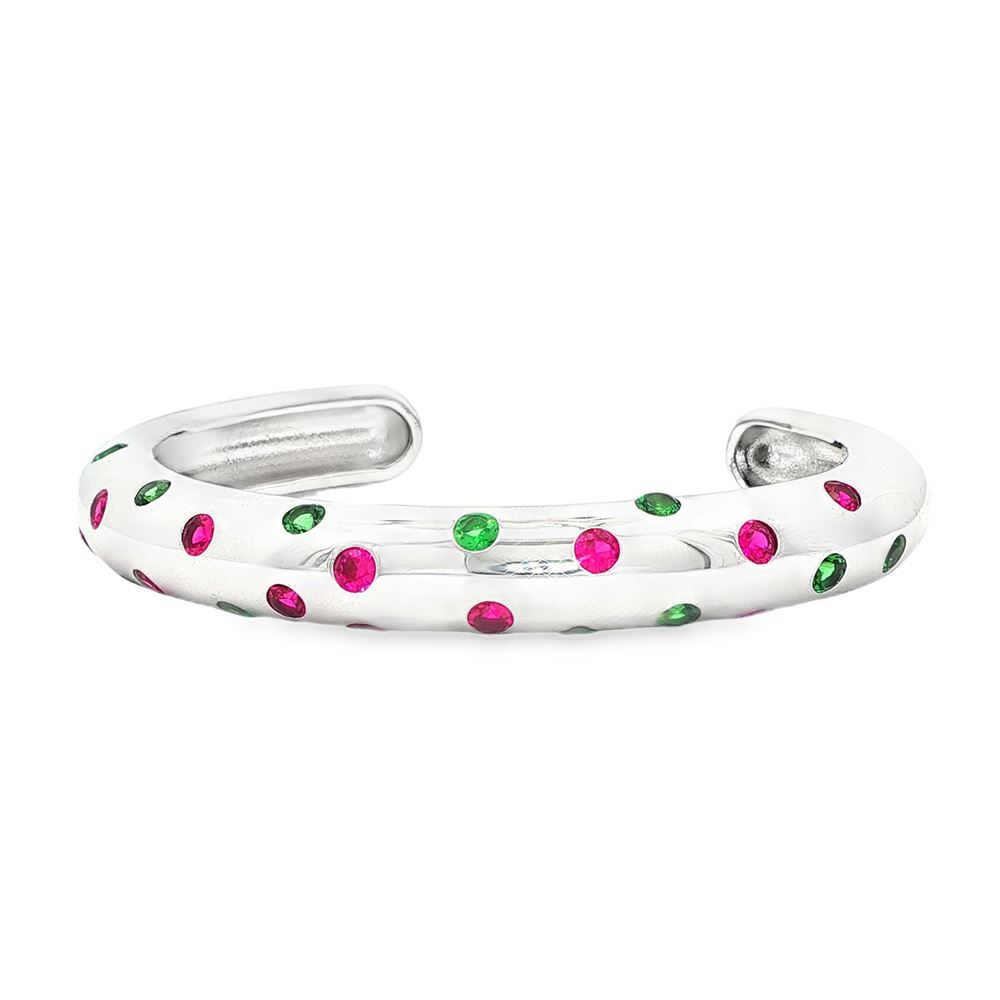 GLAMOUR VERDE&FUCSIA BRACELET