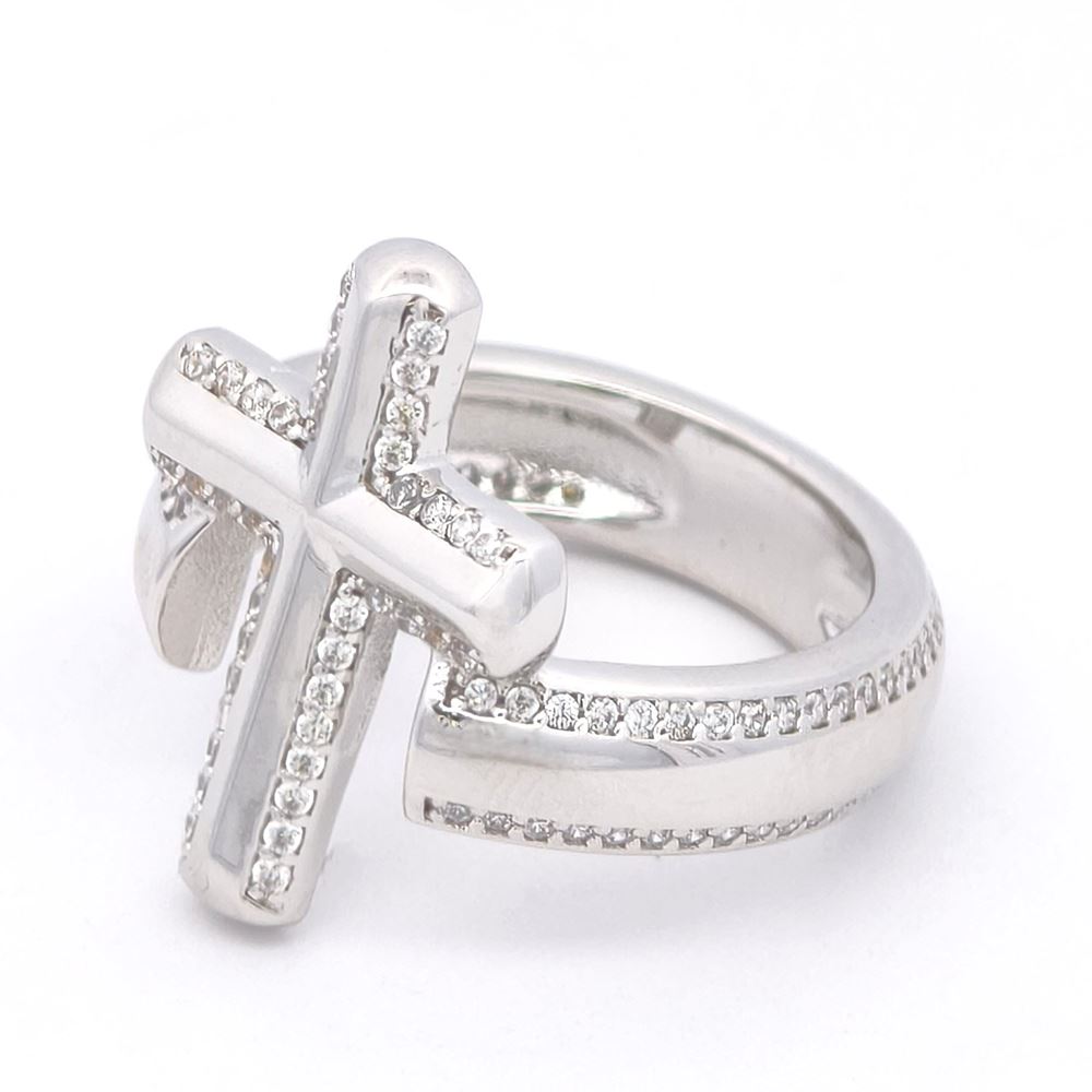 CRUX CRYSTAL STONES RING