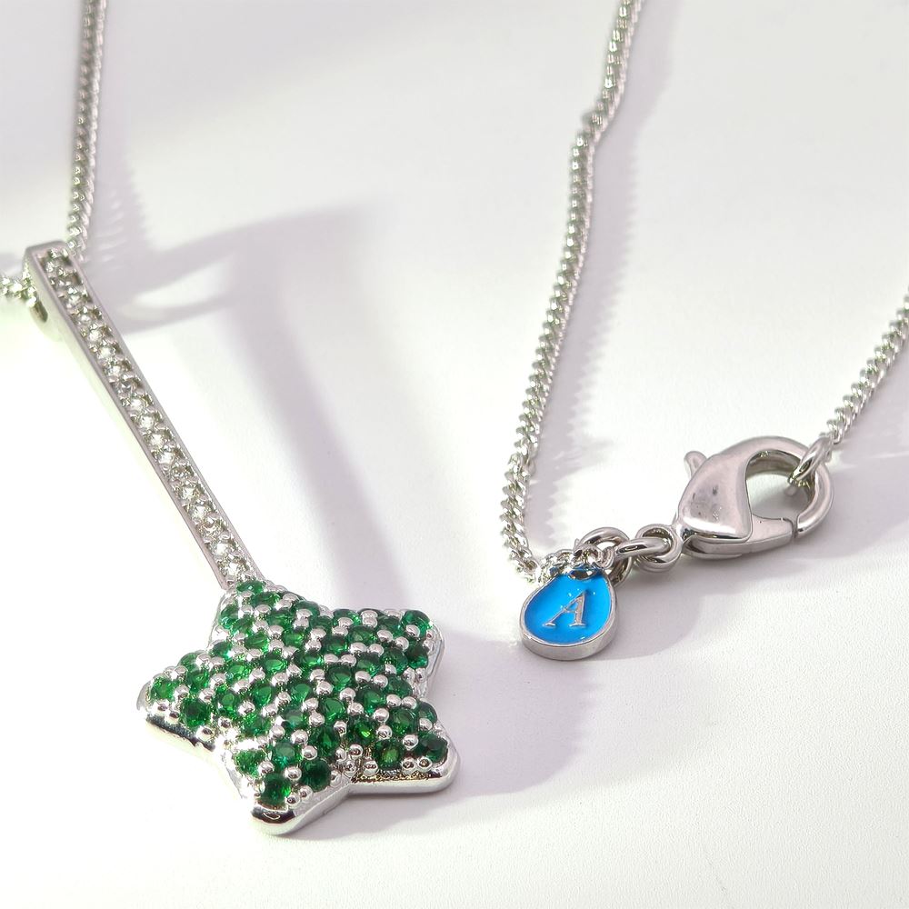 COMETA GREEN STONES NECKLACE