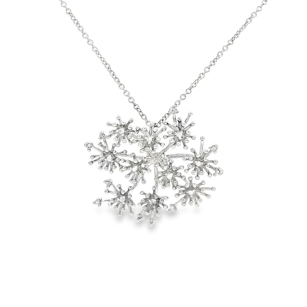 DANDELION CRYSTAL NECKLACE