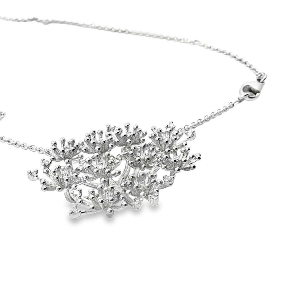 DANDELION CRYSTAL NECKLACE