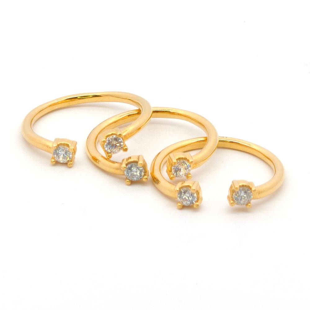 AURORA TRIO GOLD CRYSTAL