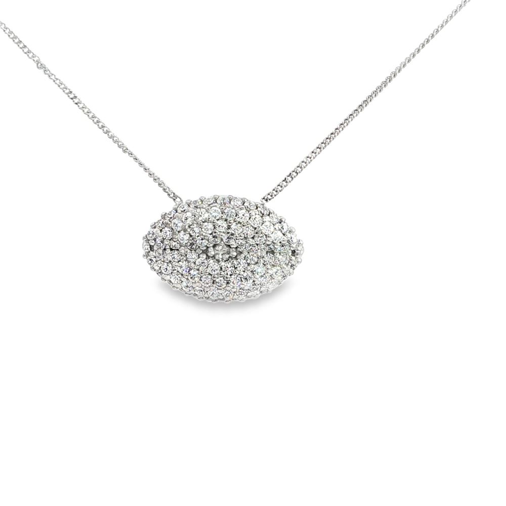 LEAF CRYSTAL NECKLACE