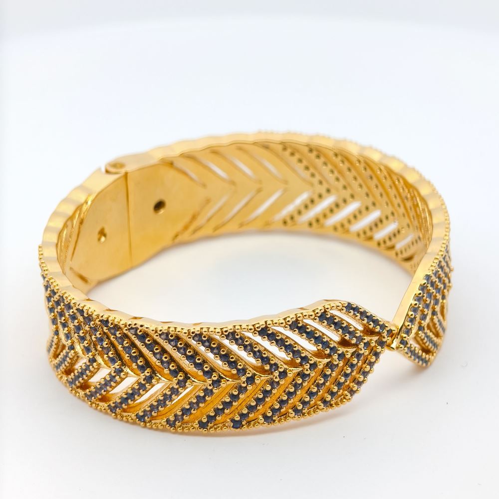 GRACE GOLD BLUE STONES BRACELET
