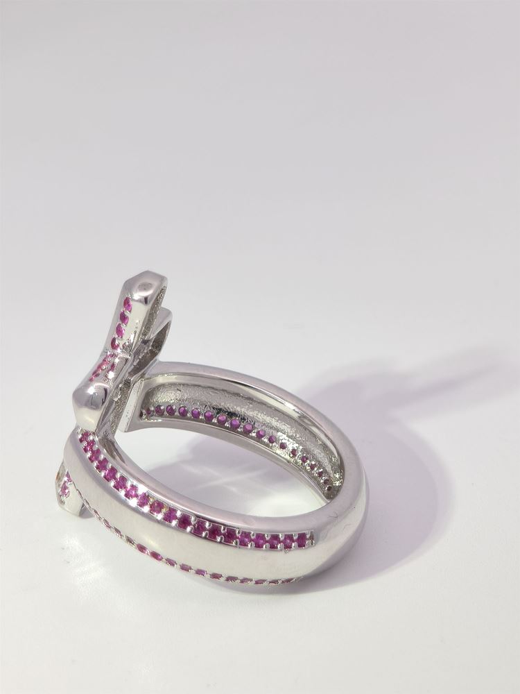 CRUX RUBY STONES RING