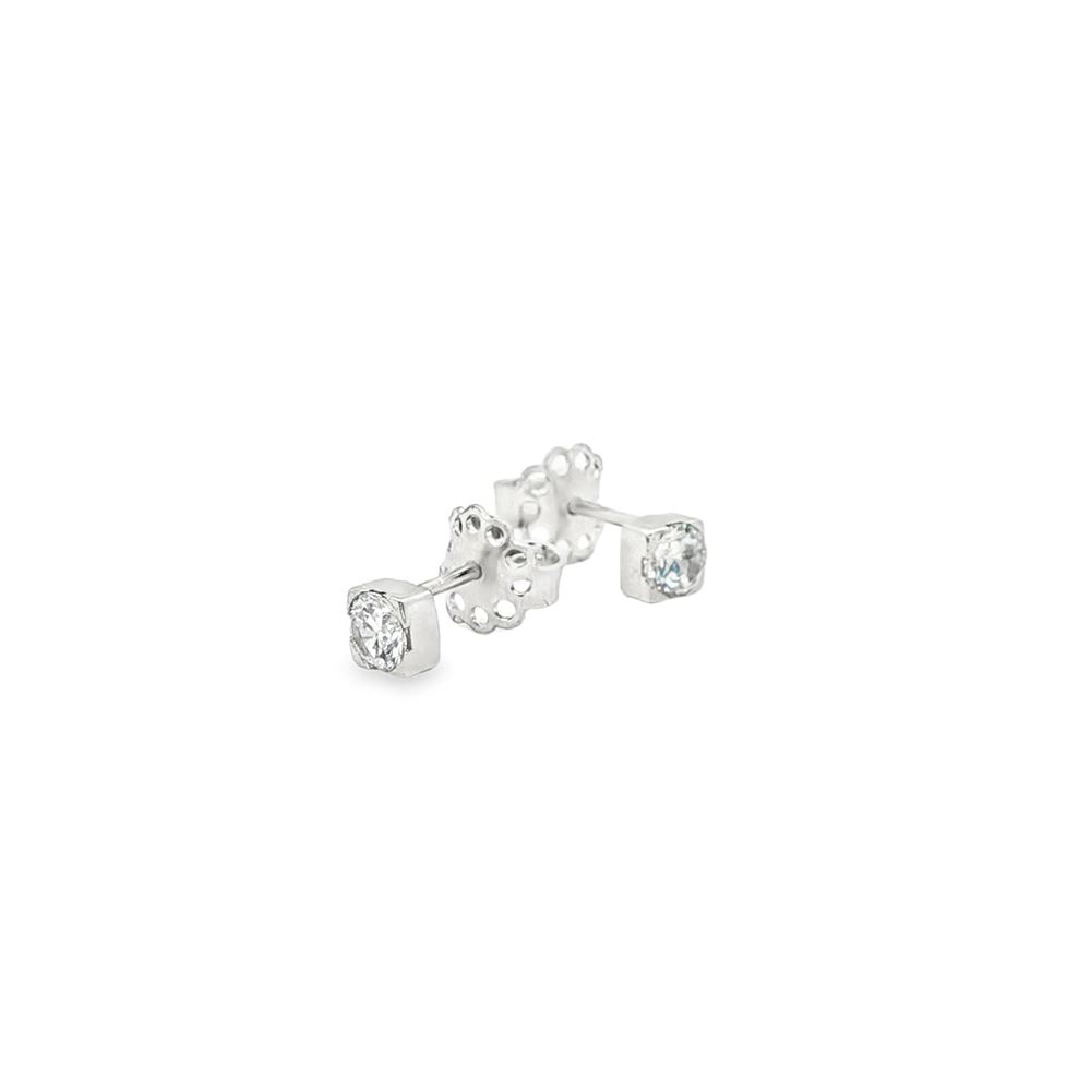 LIGHTS CRYSTAL 4MM EARRINGS