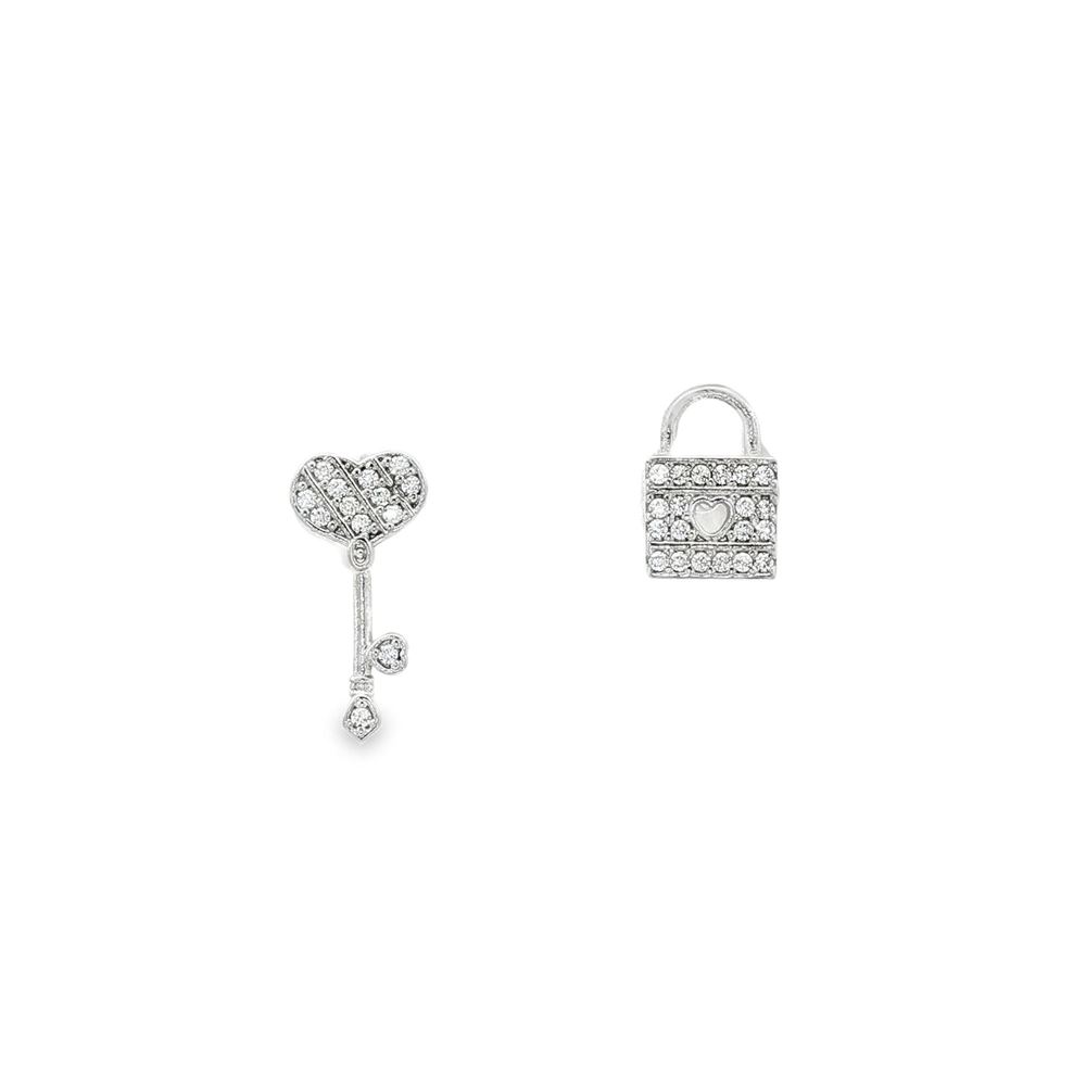 UNLOCK YOUR HEART CRYSTAL EARRINGS