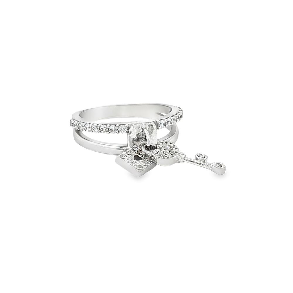 unlock your heart crystal ring