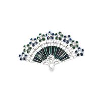 diva crystal green blue glazed ring