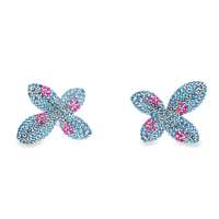 dea celeste&fucsia earrings