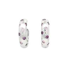 GLAMOUR AMETISTA&ROSA EARRINGS