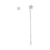 STARLIKE CRYSTAL STAR&LIGHTS EARRINGS