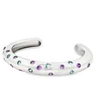 GLAMOUR ACQUAMARINA&AMETISTA STONES BRACELET