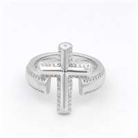 CRUX CRYSTAL STONES RING