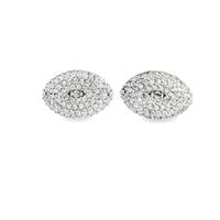 LEAF CRYSTAL EARRINGS