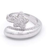 COMETA CRYSTAL STONES RING