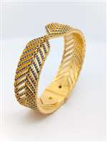 GRACE GOLD BLUE STONES BRACELET