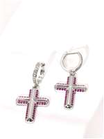 CRUX RUBY STONES EARRINGS