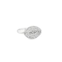 leaf crystal ring