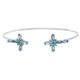 crux celeste&acquamarina bracelet